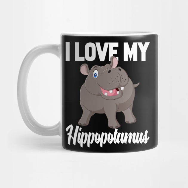 I Love My Hippopotamus by williamarmin